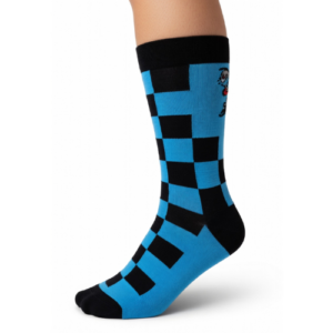 Blue Checkered Sock Product Main